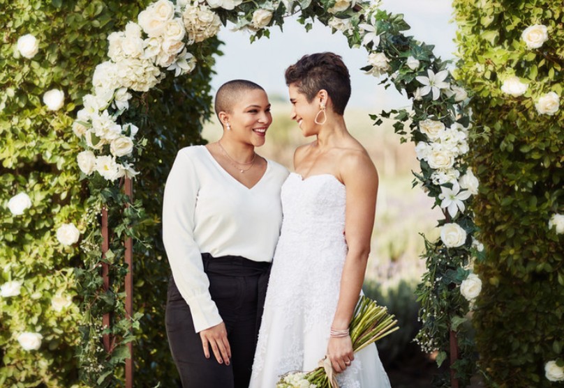 LGBTQ+ couple